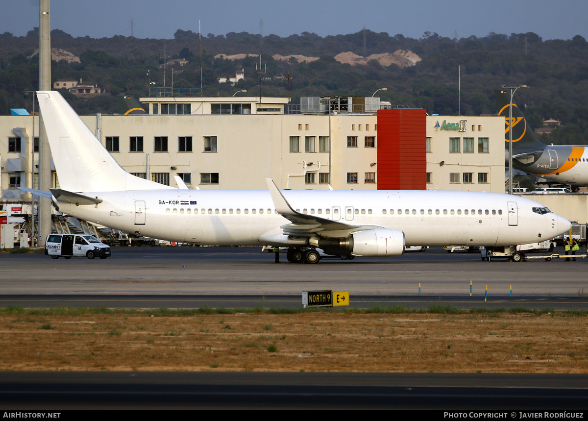Aircraft Photo of 9A-KOR | Boeing 737-8GJ | AirHistory.net #492002