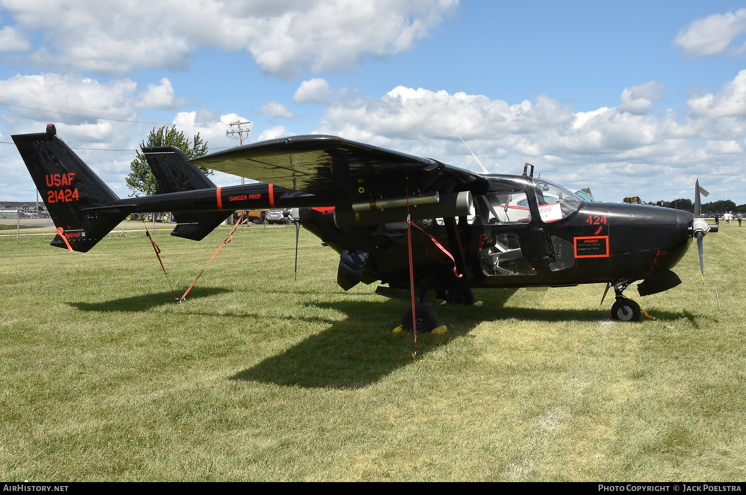 Aircraft Photo of N424AF / 21424 | Cessna O-2A Super Skymaster | USA - Air Force | AirHistory.net #492031