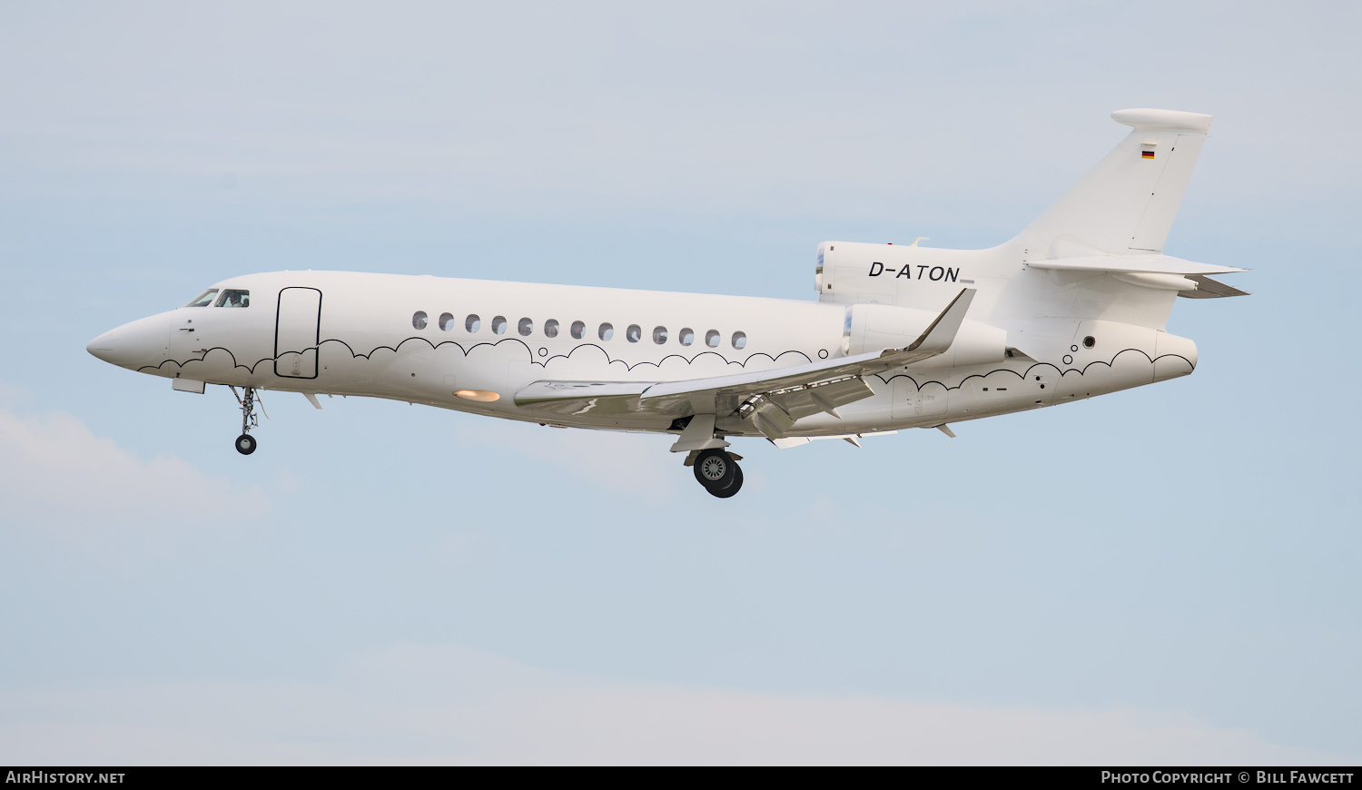 Aircraft Photo of D-ATON | Dassault Falcon 7X | AirHistory.net #492045