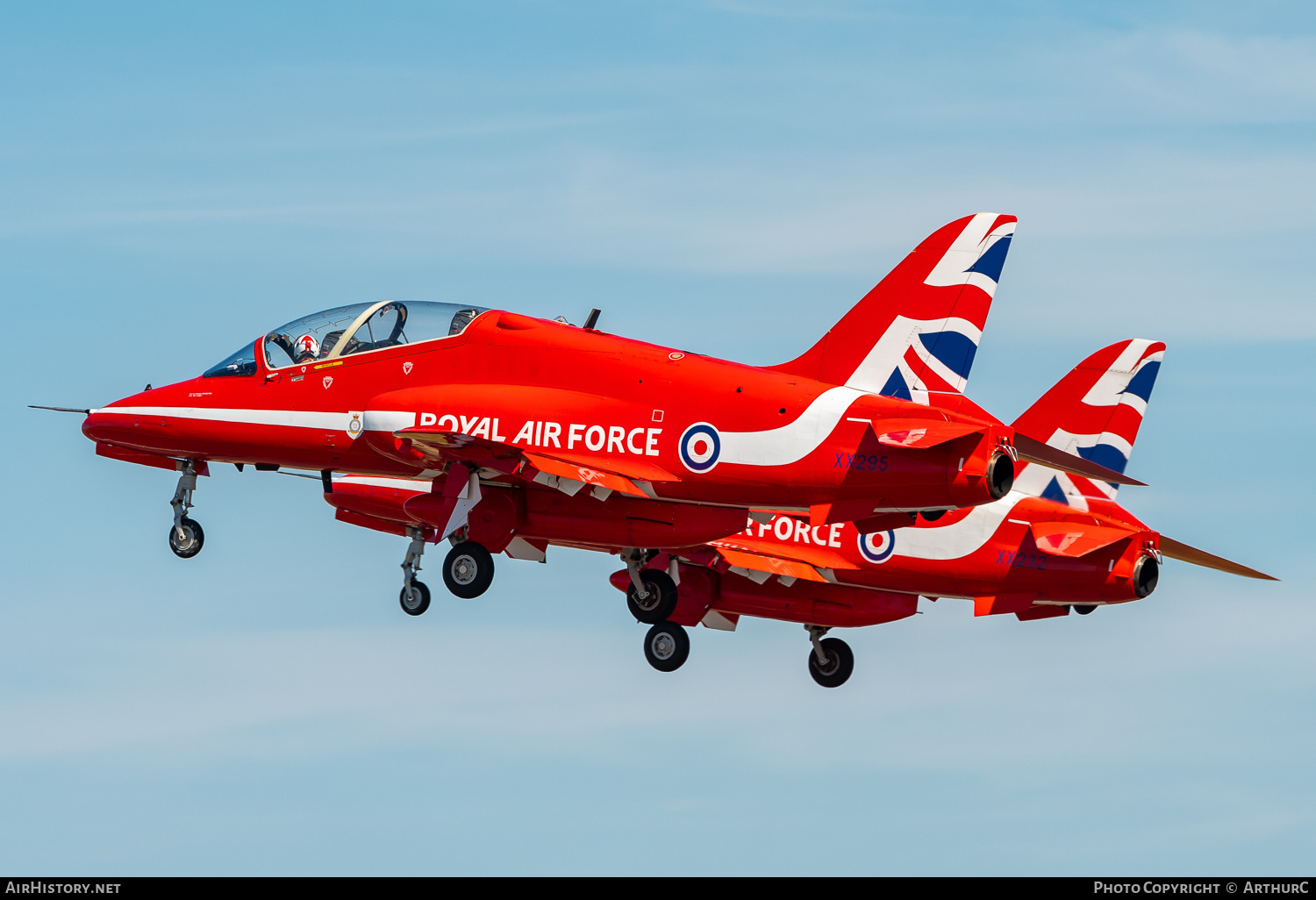Aircraft Photo of XX295 | British Aerospace Hawk T.1W | UK - Air Force | AirHistory.net #492047