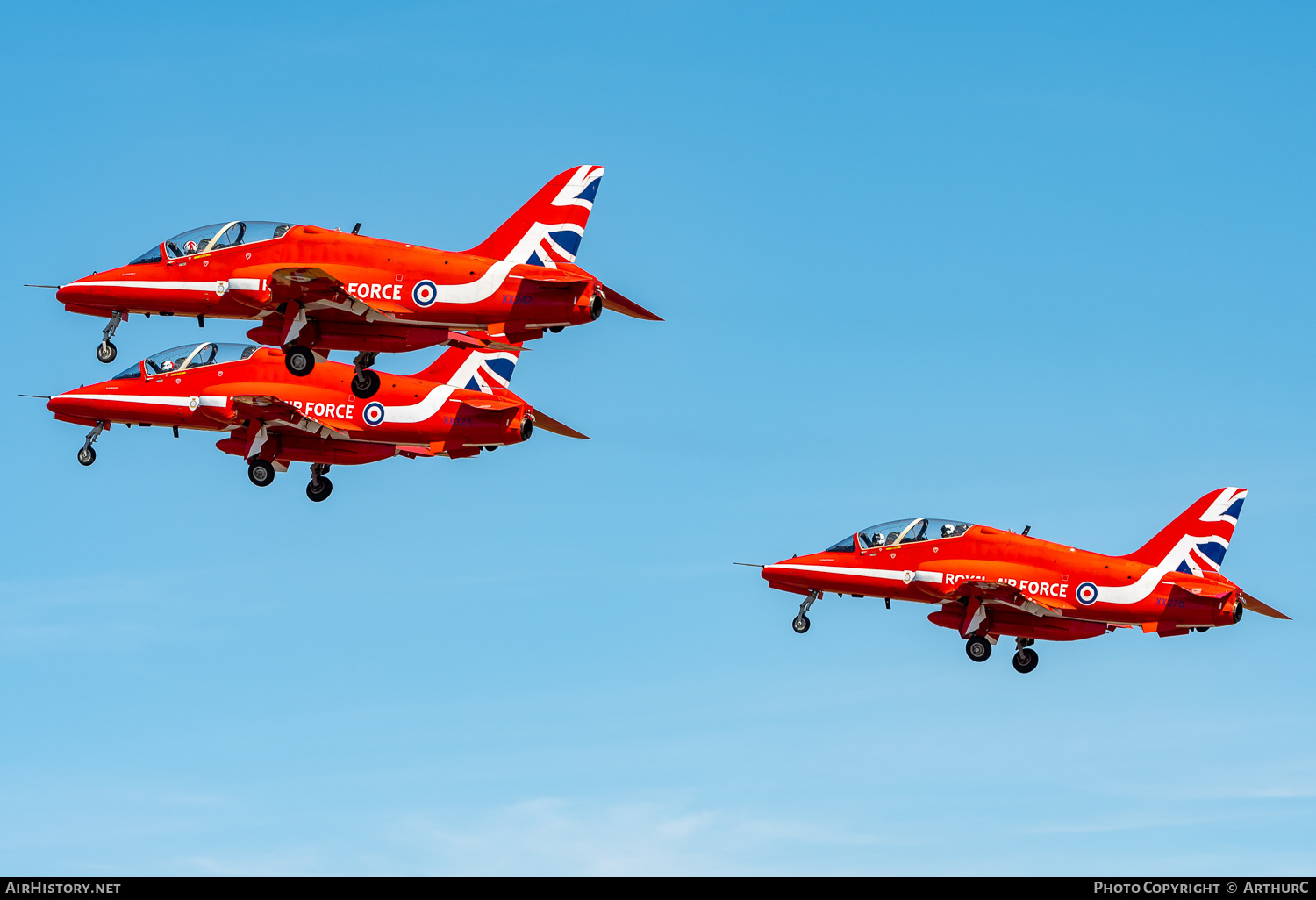 Aircraft Photo of XX242 | British Aerospace Hawk T.1 | UK - Air Force | AirHistory.net #492051