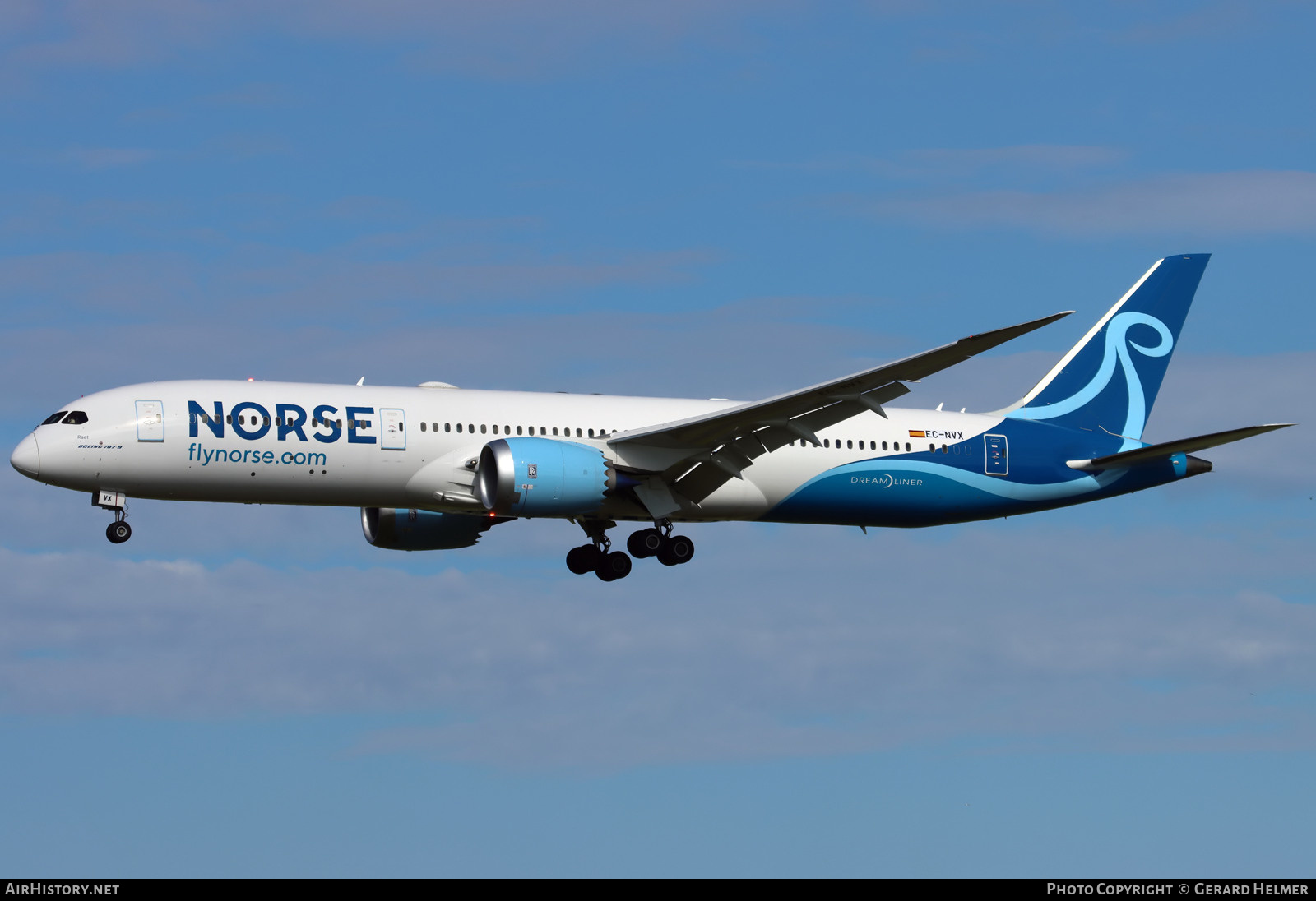 Aircraft Photo of EC-NVX | Boeing 787-9 Dreamliner | Norse Atlantic Airways | AirHistory.net #492058