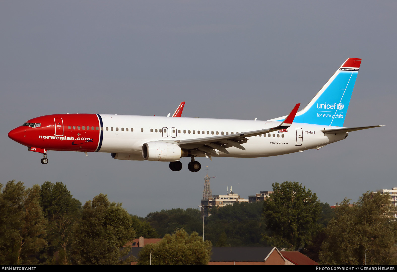 Aircraft Photo of SE-RXB | Boeing 737-84P | Norwegian | AirHistory.net #492084