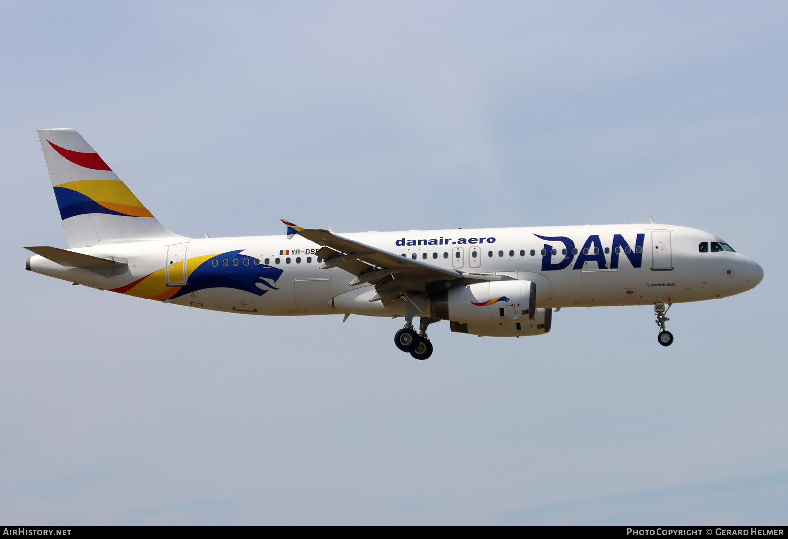 Aircraft Photo of YR-DSE | Airbus A320-232 | Dan Air | AirHistory.net #492087