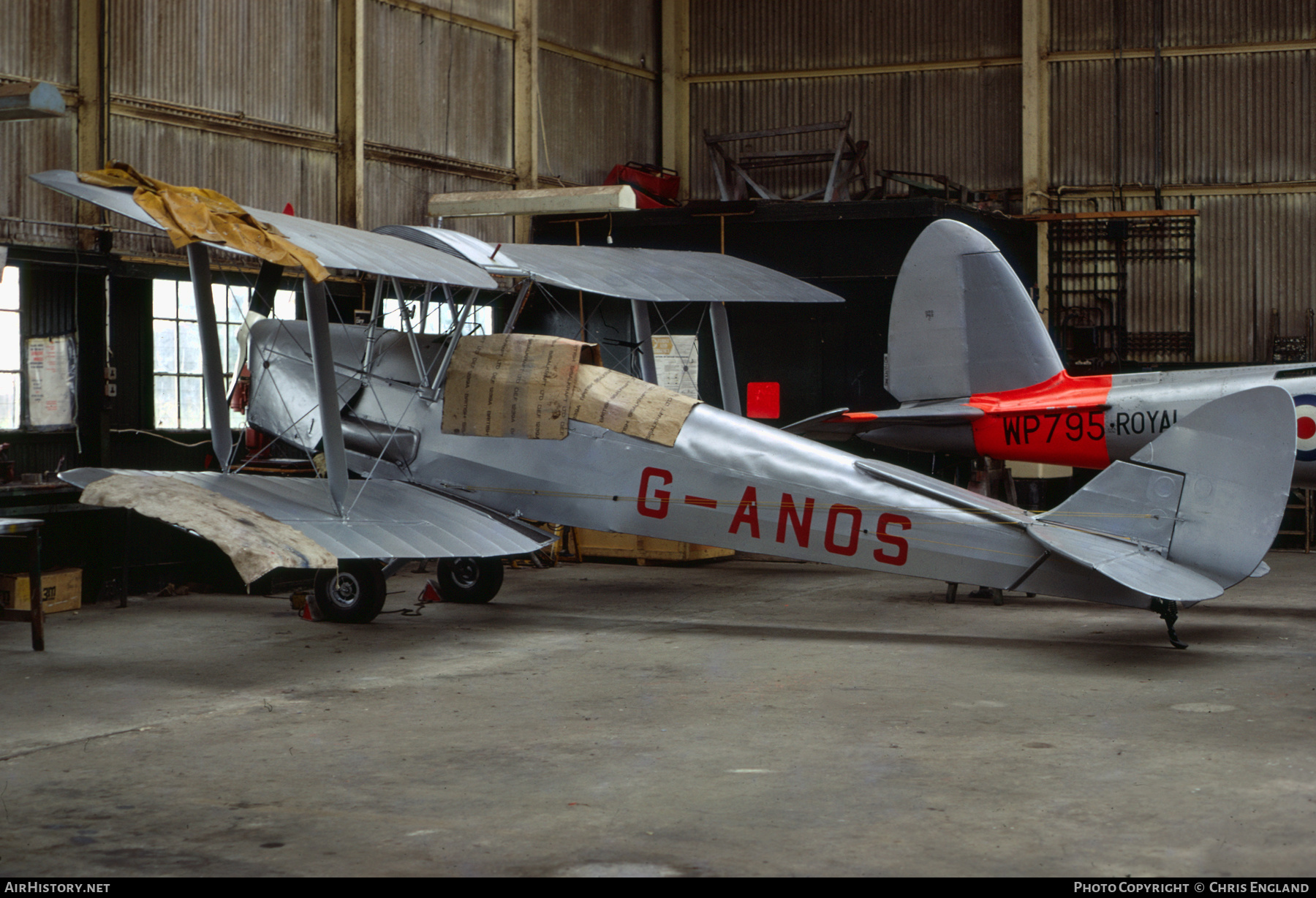 Aircraft Photo of G-ANOS | De Havilland D.H. 82A Tiger Moth | AirHistory.net #492120