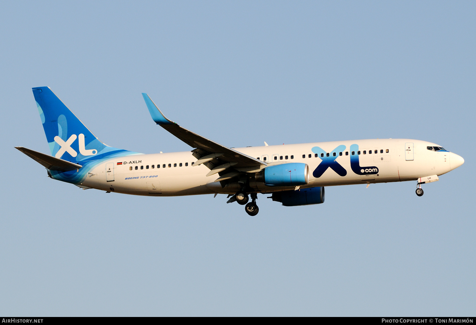 Aircraft Photo of D-AXLH | Boeing 737-8Q8 | XL Airways | AirHistory.net #492125