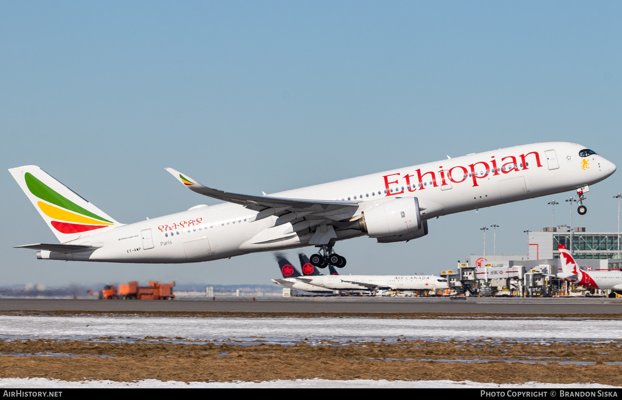Aircraft Photo of ET-AWP | Airbus A350-941 | Ethiopian Airlines | AirHistory.net #492135
