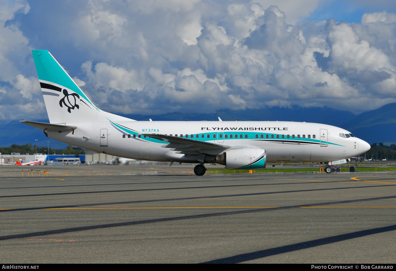 Aircraft Photo of N737KA | Boeing 737-7BX | Hawaii Shuttle | AirHistory.net #492141