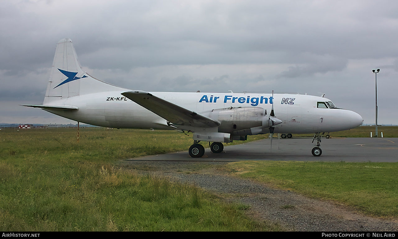 Aircraft Photo of ZK-KFL | Convair 580/F | Air Freight NZ | AirHistory.net #492147