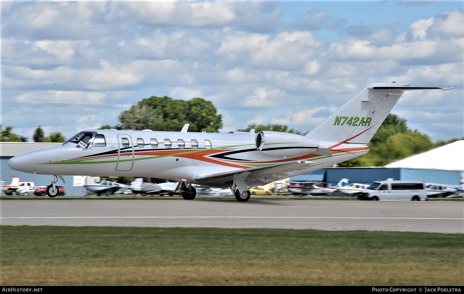 Aircraft Photo of N742AR | Cessna 525B CitationJet CJ3 | AirHistory.net #492148