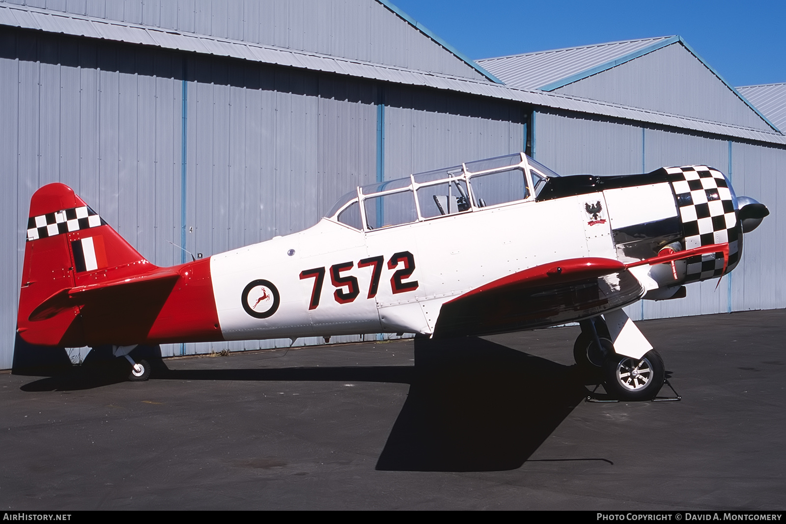 Aircraft Photo of N7572 | North American AT-6D Texan | South Africa - Air Force | AirHistory.net #492151