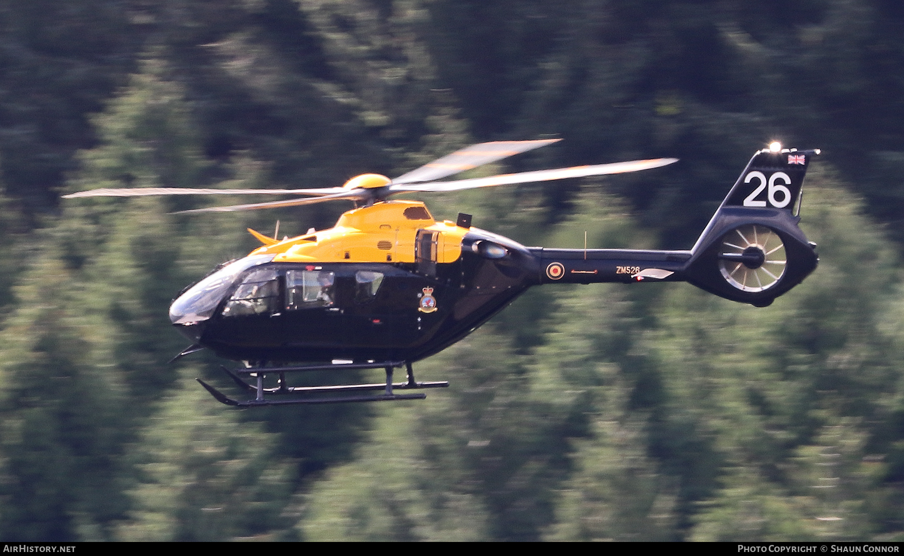 Aircraft Photo of ZM526 | Eurocopter EC-135T-3 Juno T1 | UK - Air Force | AirHistory.net #492160