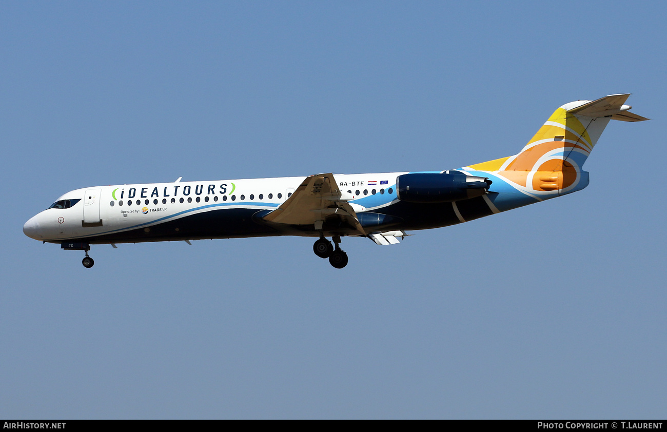 Aircraft Photo of 9A-BTE | Fokker 100 (F28-0100) | Trade Air | AirHistory.net #492164