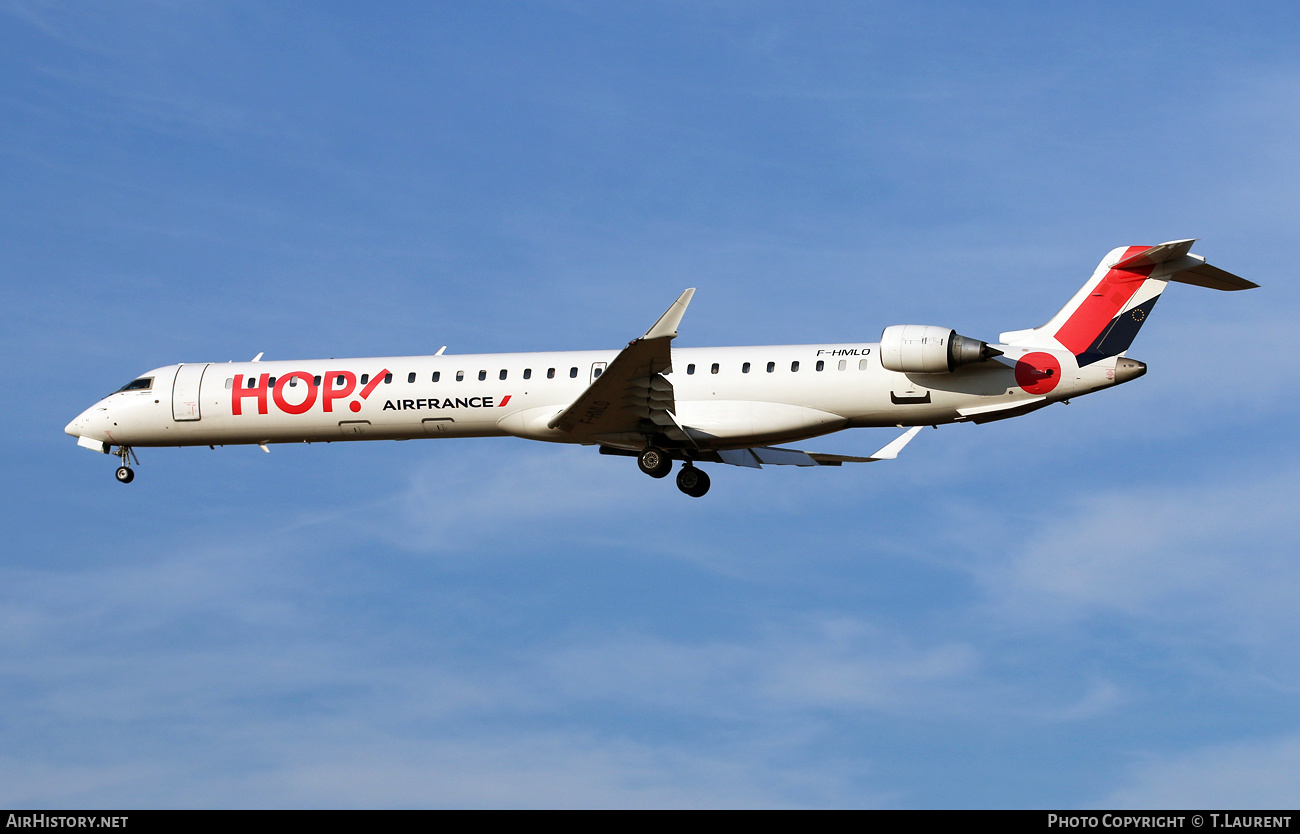 Aircraft Photo of F-HMLO | Bombardier CRJ-1000EL NG (CL-600-2E25) | Hop! | AirHistory.net #492182