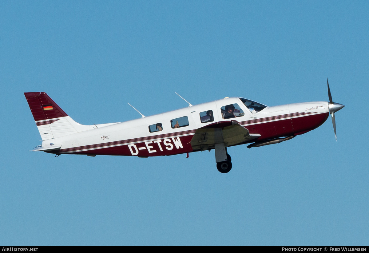 Aircraft Photo of D-ETSW | Piper PA-32R-301 Saratoga II HP | AirHistory.net #492199