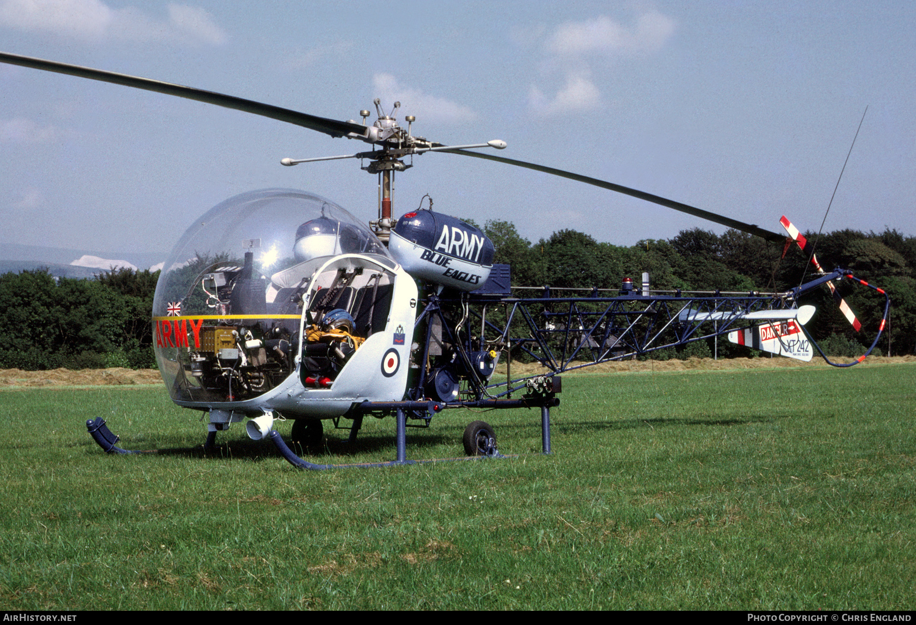 Aircraft Photo of XT242 | Westland-Bell Sioux AH1 (47G-3B-1) | UK - Army | AirHistory.net #492207
