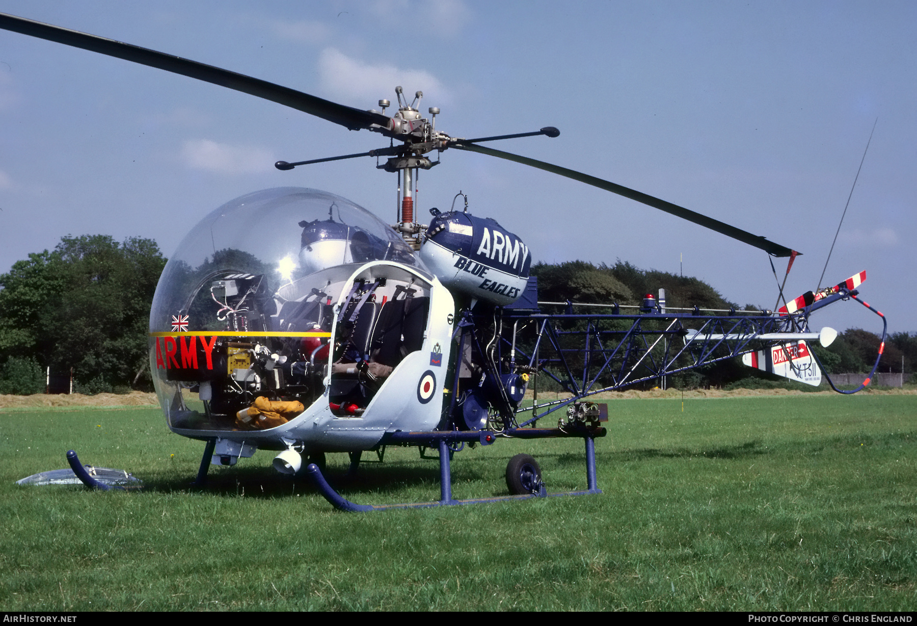 Aircraft Photo of XT511 | Westland-Bell Sioux AH1 (47G-3B-1) | UK - Army | AirHistory.net #492211