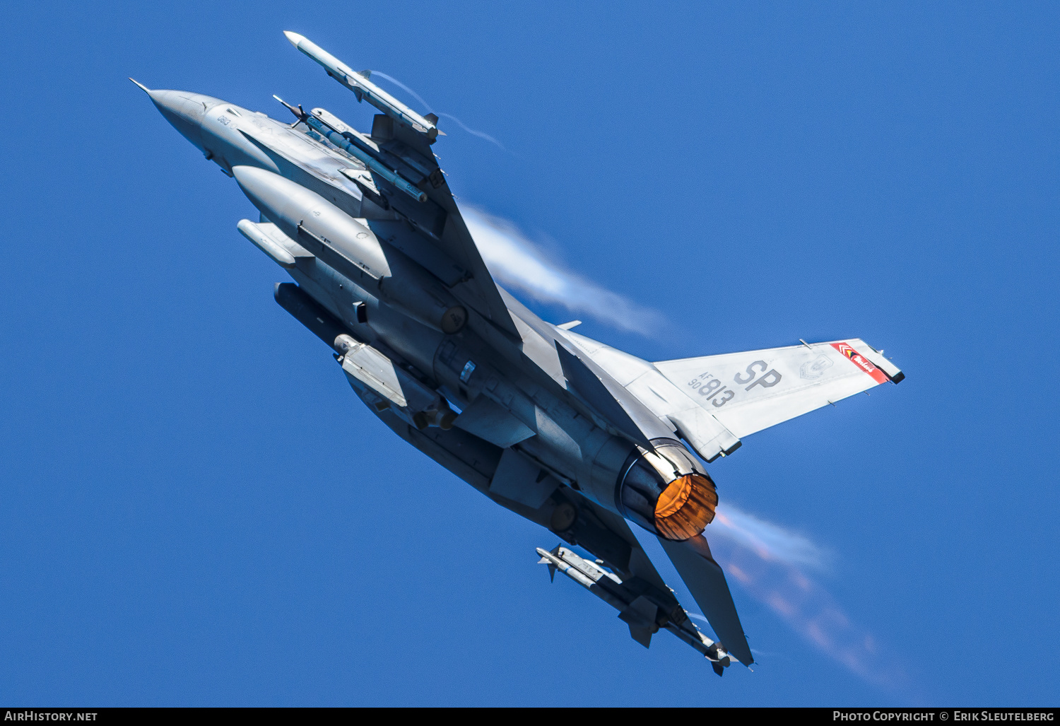 Aircraft Photo of 90-0813 / AF90-813 | Lockheed F-16CM Fighting Falcon | USA - Air Force | AirHistory.net #492218