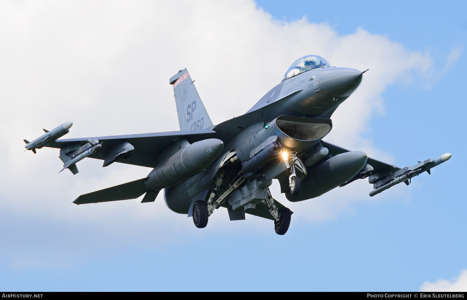 Aircraft Photo of 91-0360 / AF91-360 | Lockheed F-16CM Fighting Falcon | USA - Air Force | AirHistory.net #492221
