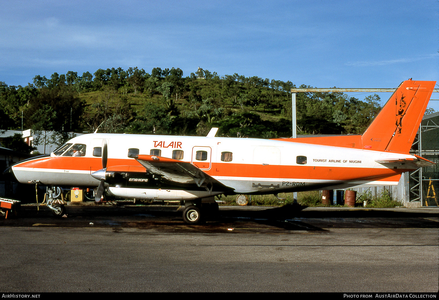 Aircraft Photo of P2-RDM | Embraer EMB-110P2 Bandeirante | Talair - Tourist Airline of Niugini | AirHistory.net #492246