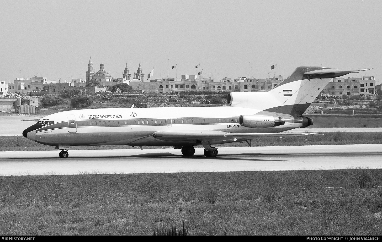 Aircraft Photo of EP-PLN | Boeing 727-30 | Islamic Republic of Iran | AirHistory.net #492248