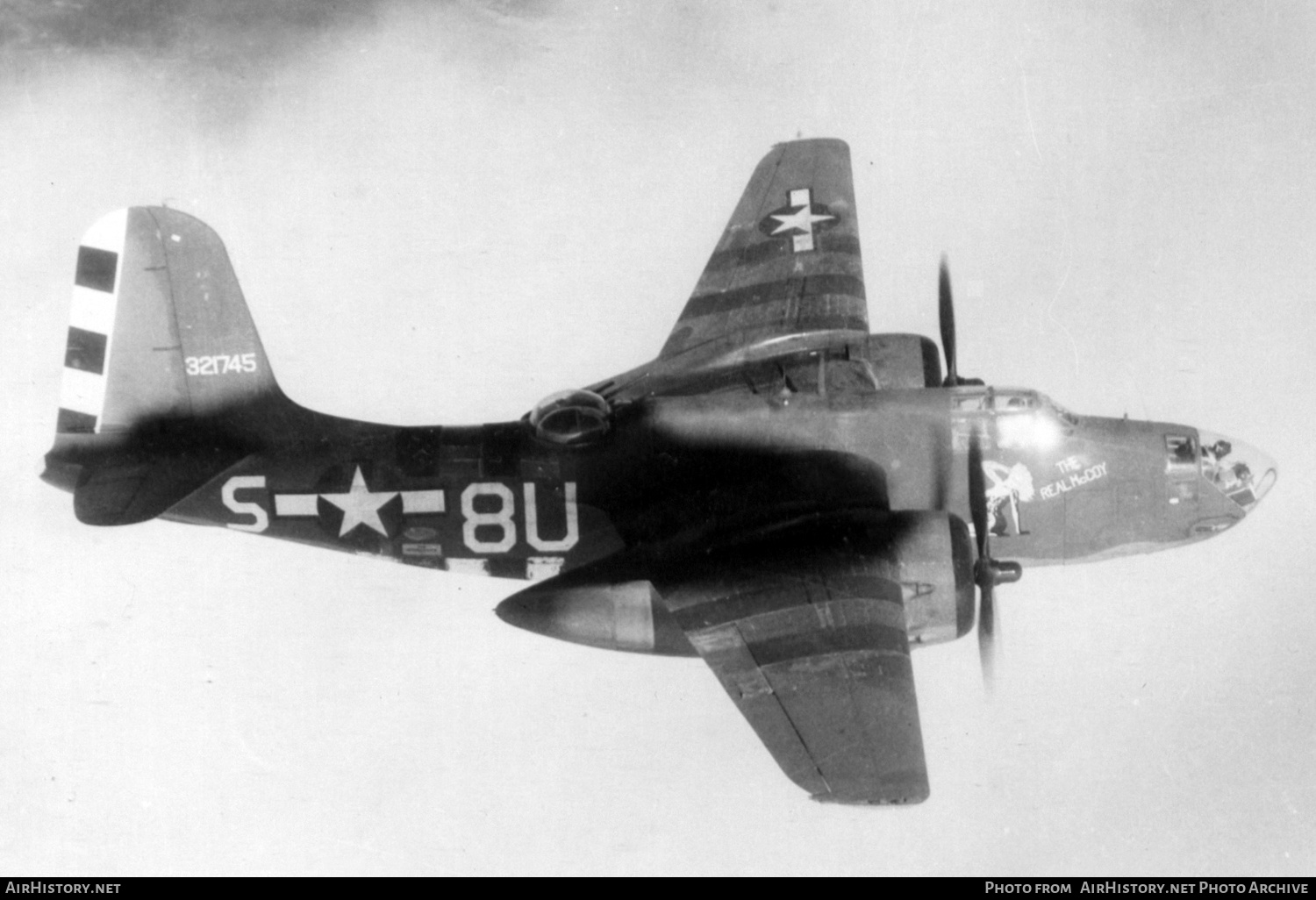 Aircraft Photo of 43-21745 / 321745 | Douglas A-20J Havoc | USA - Air Force | AirHistory.net #492251