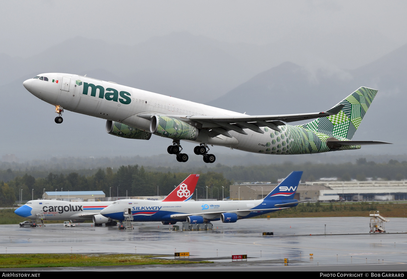 Aircraft Photo of EI-MAA | Airbus A330-243/P2F | MasAir | AirHistory.net #492254