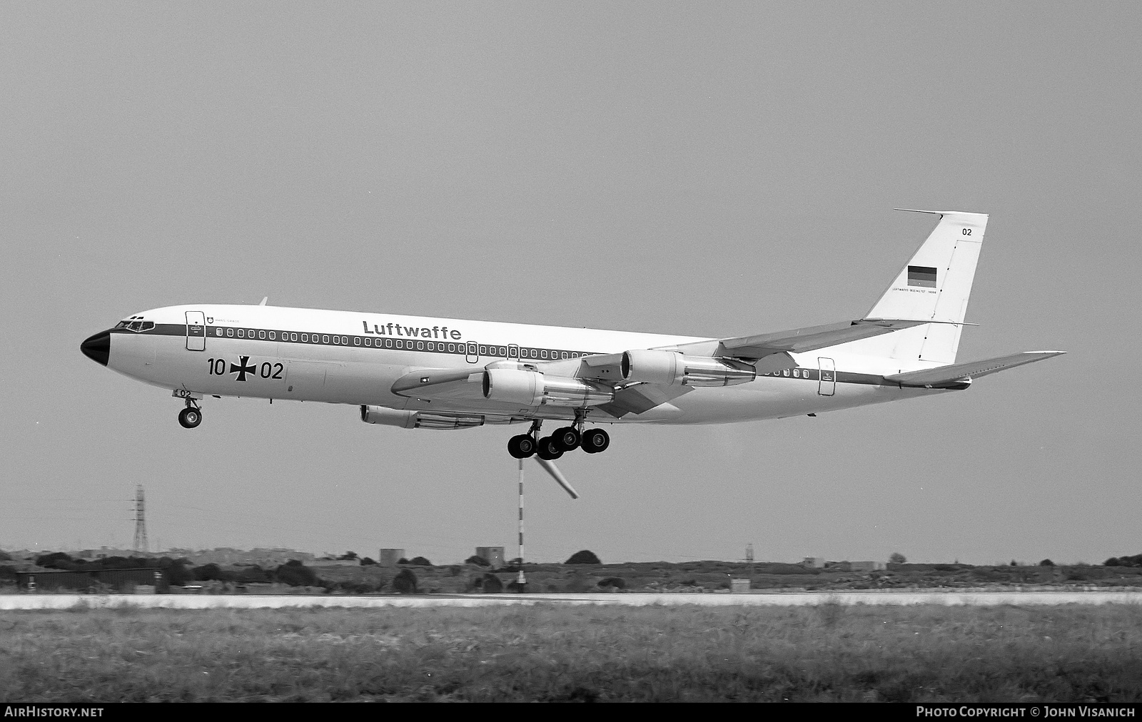 Aircraft Photo of 1002 | Boeing 707-307C | Germany - Air Force | AirHistory.net #492256