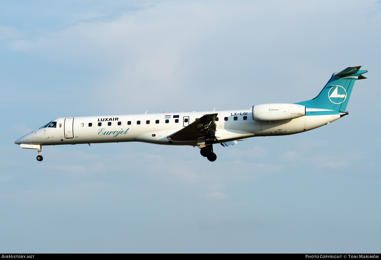 Aircraft Photo of LX-LGI | Embraer ERJ-145LU (EMB-145LU) | Luxair | AirHistory.net #492257