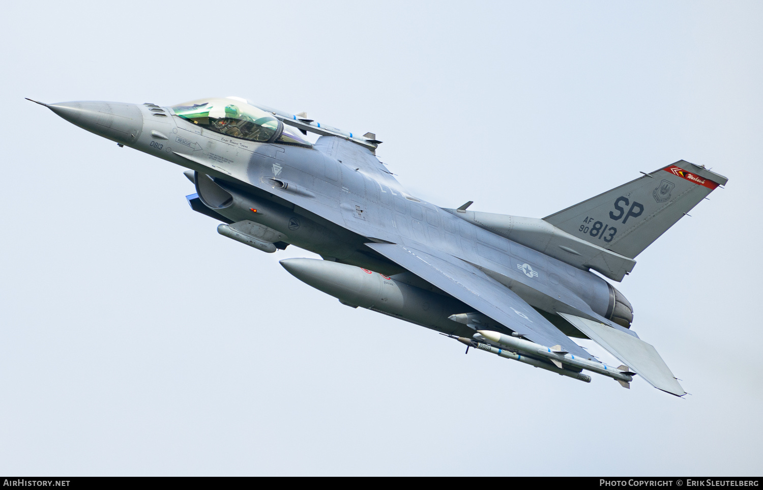 Aircraft Photo of 90-0813 / AF90-813 | Lockheed F-16CM Fighting Falcon | USA - Air Force | AirHistory.net #492264