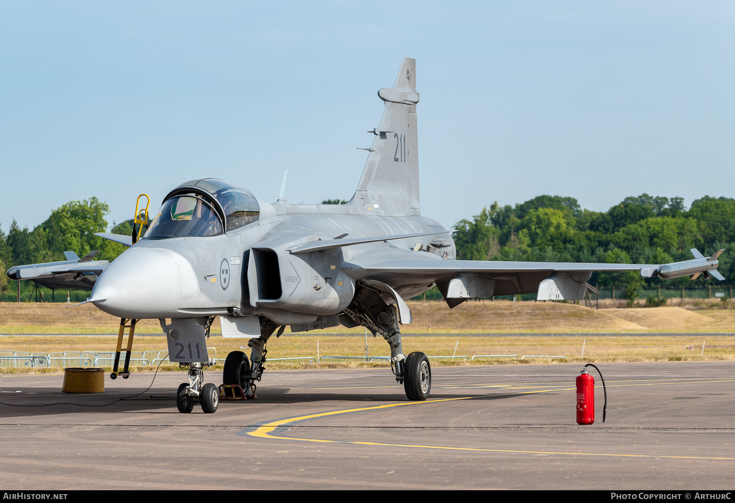Aircraft Photo of 39211 | Saab JAS 39C Gripen | Sweden - Air Force | AirHistory.net #492274