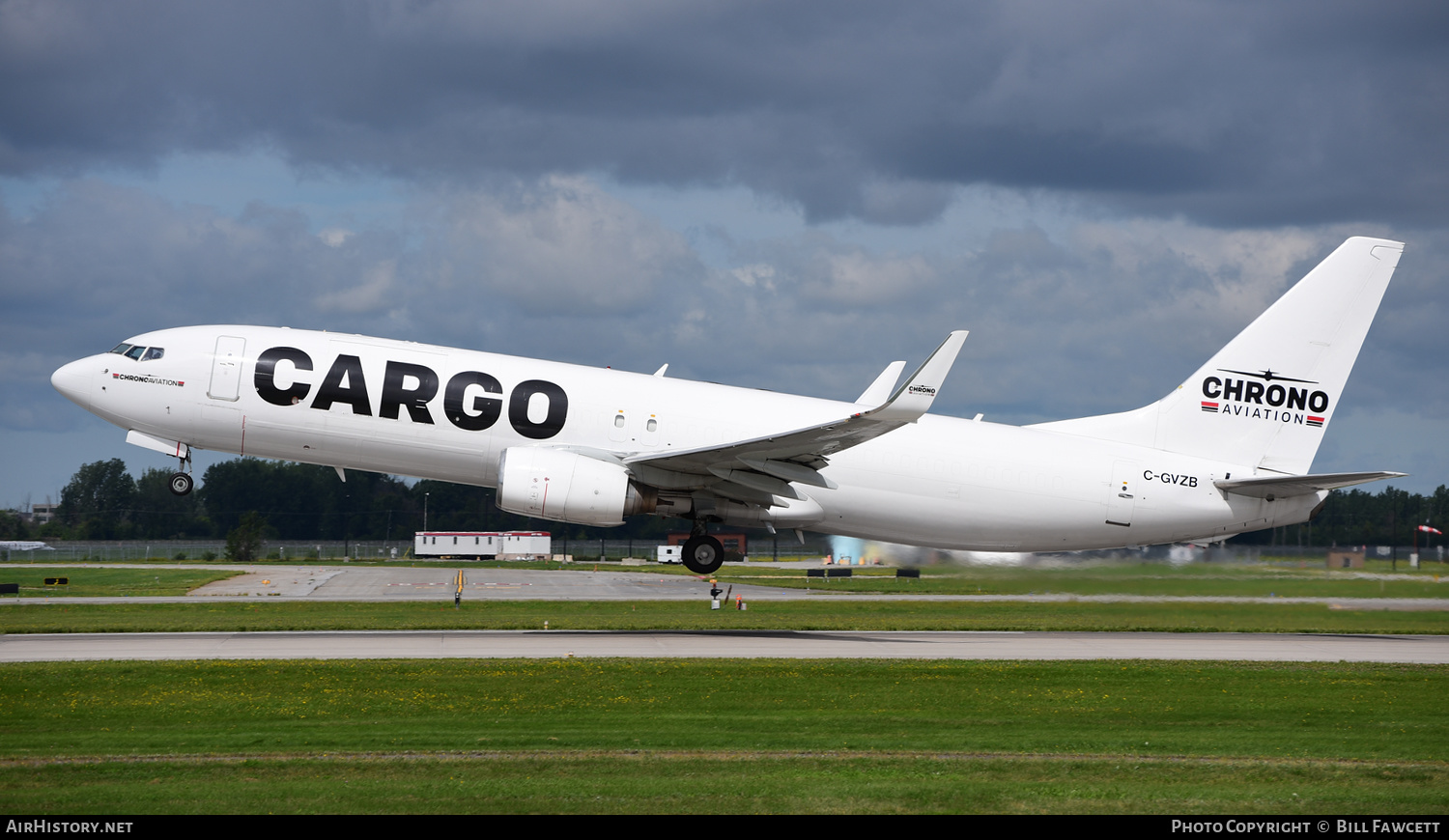 Aircraft Photo of C-GVZB | Boeing 737-8Q8(SF) | Chrono Aviation | AirHistory.net #492285