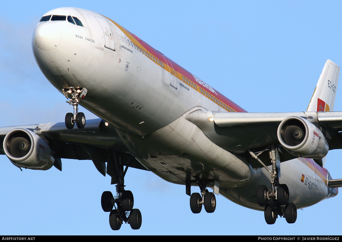 Aircraft Photo of EC-GJT | Airbus A340-313X | Iberia | AirHistory.net #492294