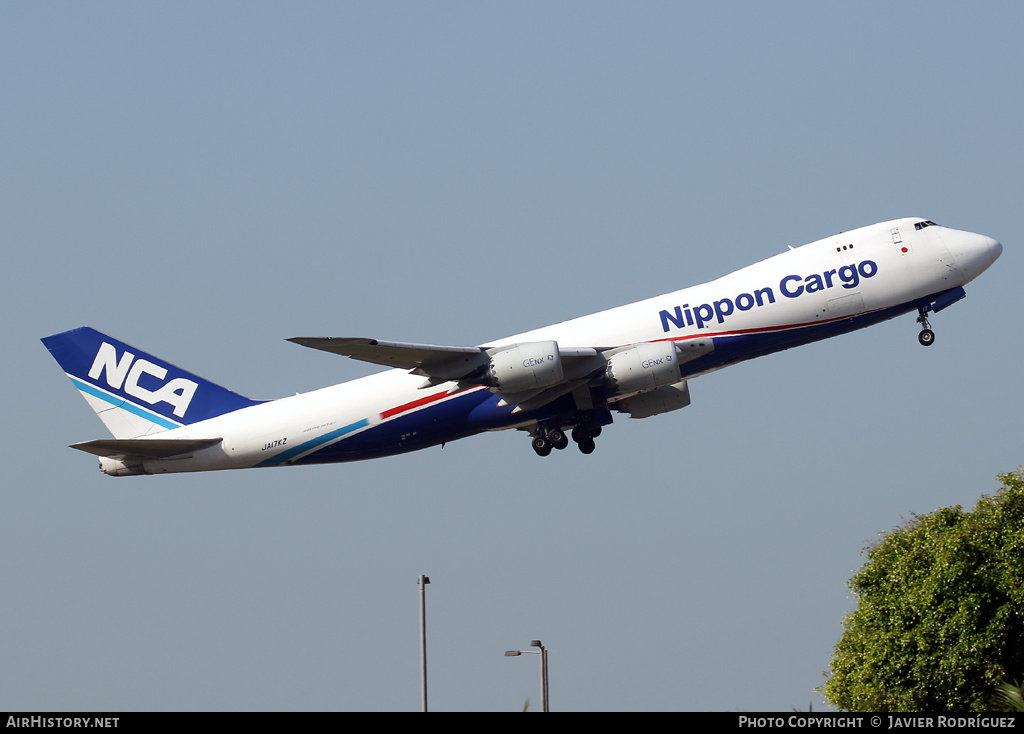 Aircraft Photo of JA17KZ | Boeing 747-8KZF/SCD | Nippon Cargo Airlines - NCA | AirHistory.net #492295