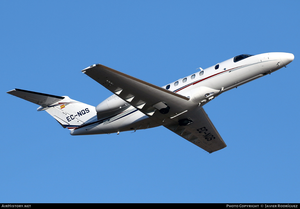 Aircraft Photo of EC-NQS | Cessna 525C CitationJet CJ4 | AirHistory.net #492298