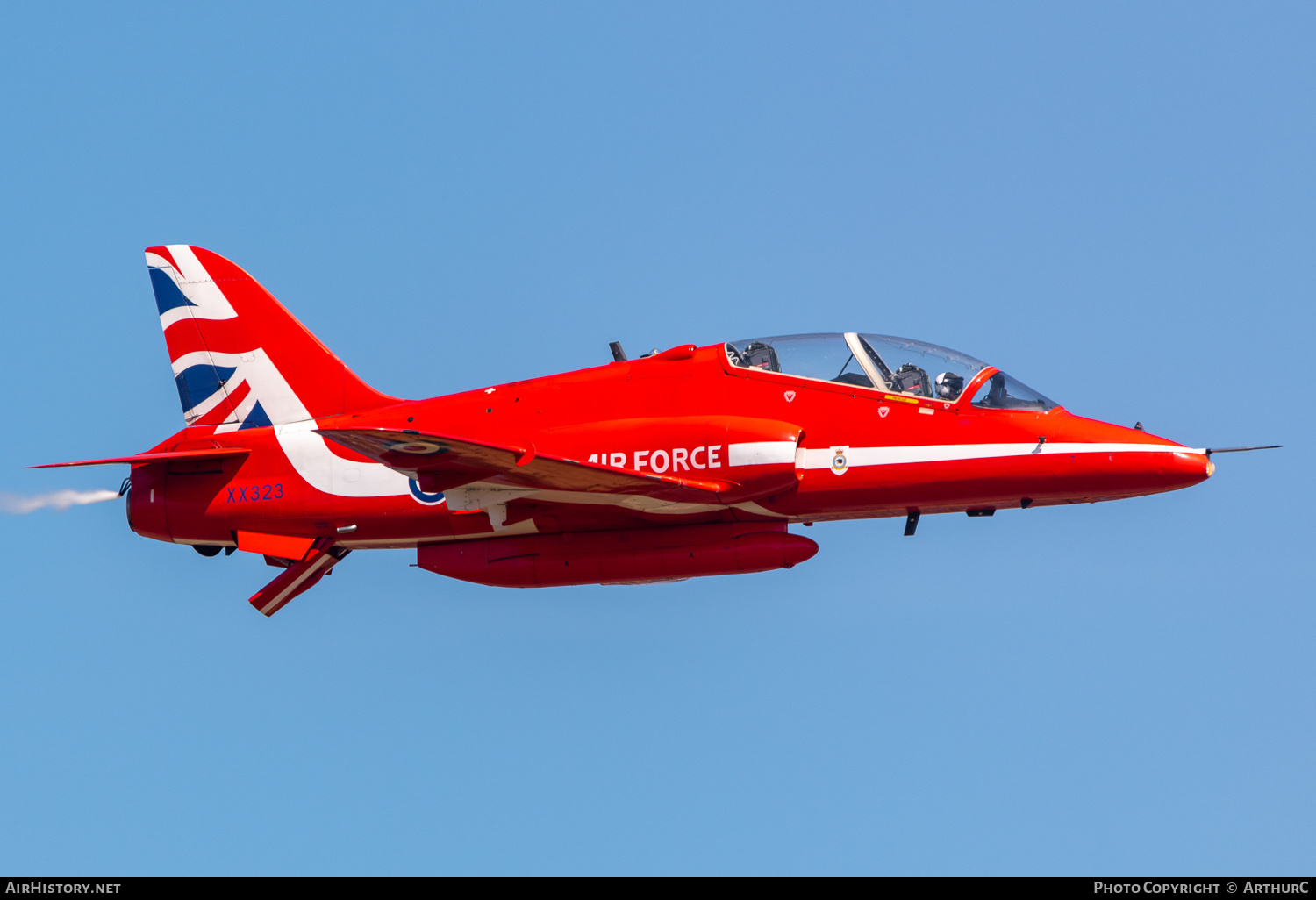 Aircraft Photo of XX323 | British Aerospace Hawk T.1A | UK - Air Force | AirHistory.net #492299