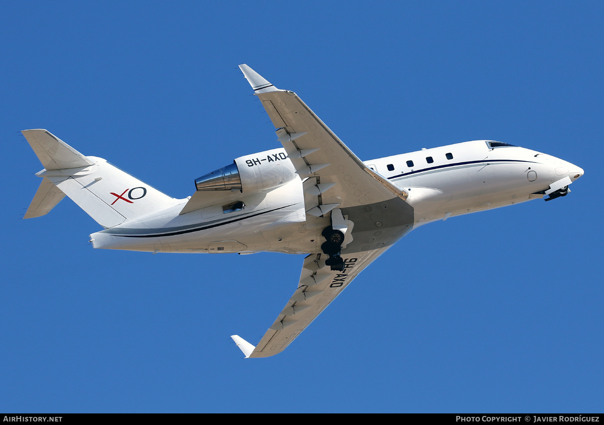Aircraft Photo of 9H-AXO | Bombardier Challenger 604 (CL-600-2B16) | XOJet | AirHistory.net #492305