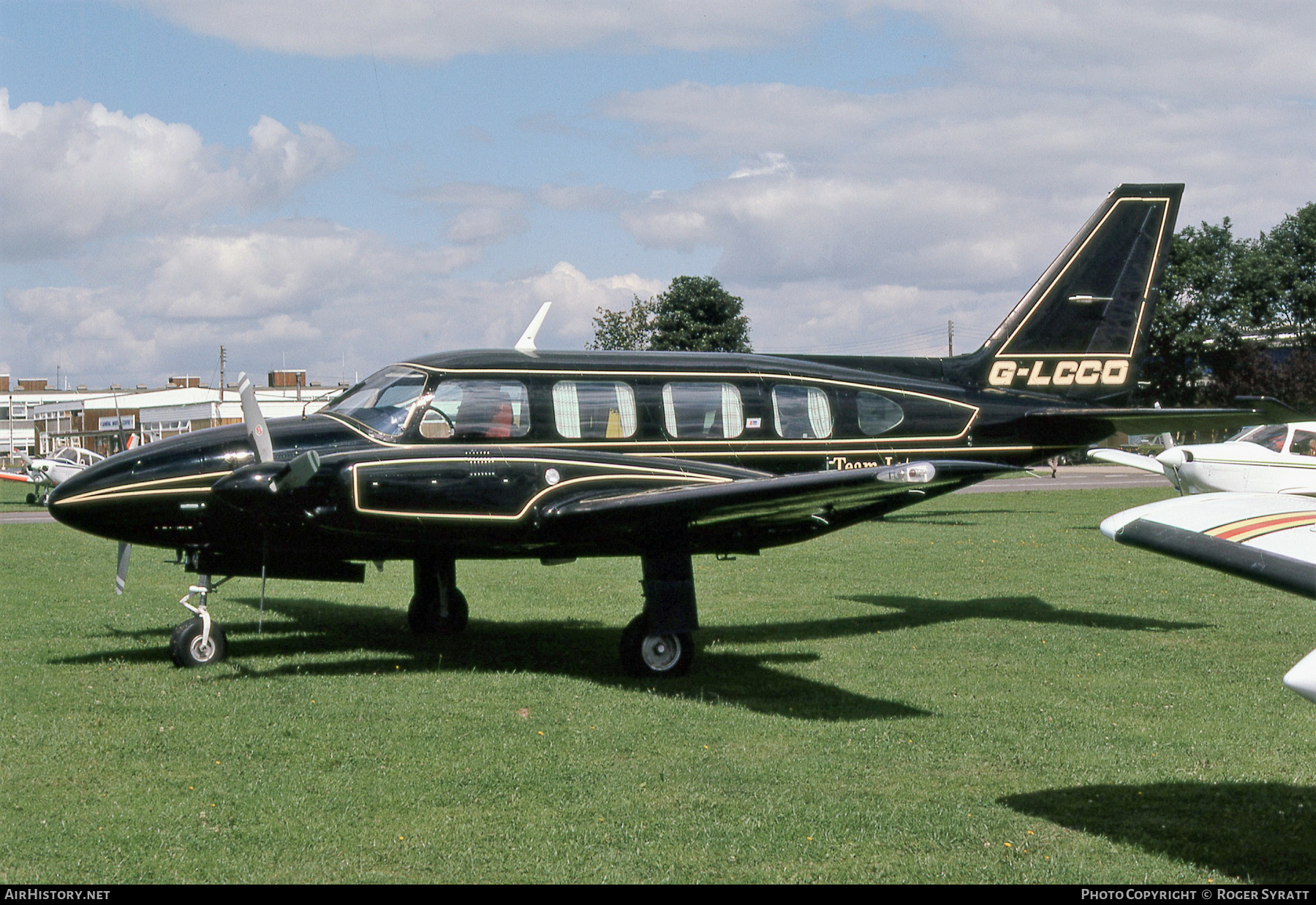 Aircraft Photo of G-LCCO | Piper PA-31-325 Navajo C/R | Team Lotus | AirHistory.net #492318