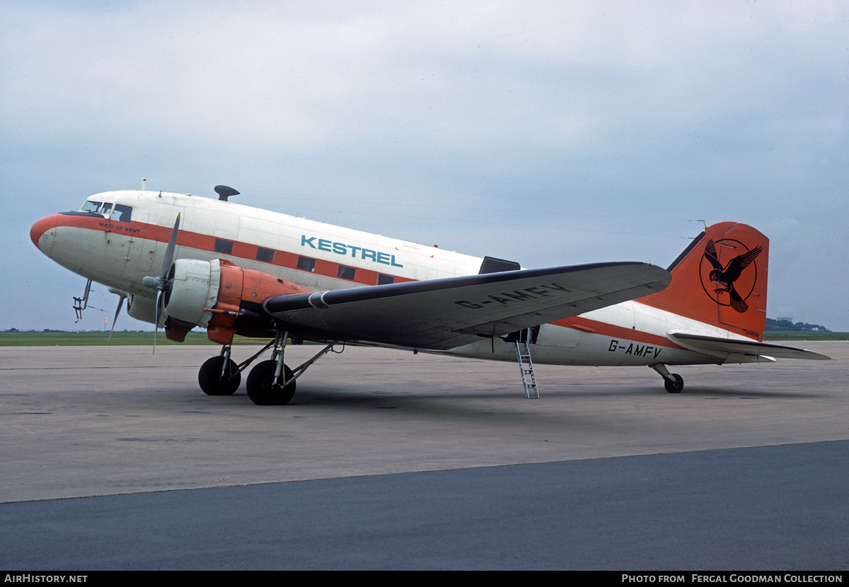 Aircraft Photo of G-AMFV | Douglas C-47A Skytrain | Kestrel International Airways | AirHistory.net #492325