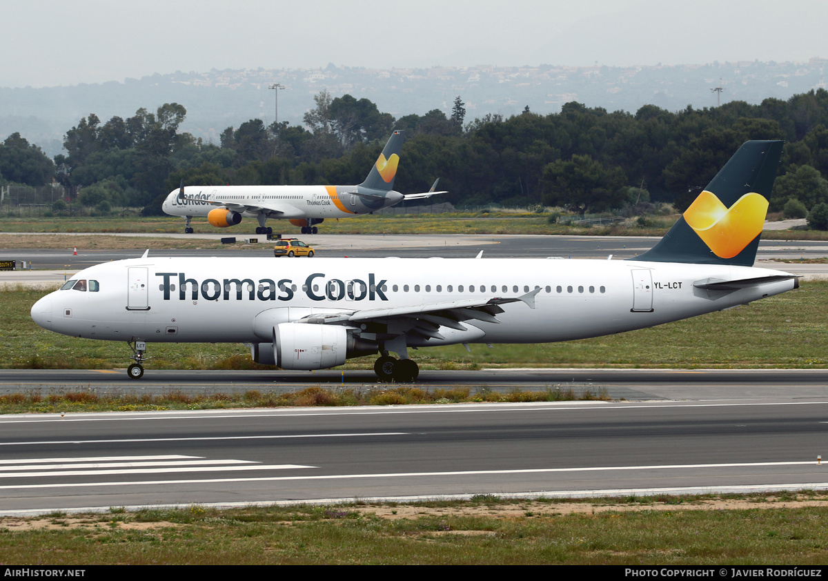 Aircraft Photo of YL-LCT | Airbus A320-214 | Thomas Cook Airlines | AirHistory.net #492332