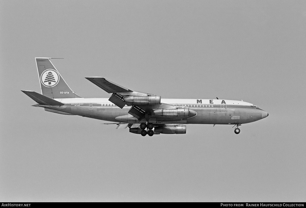 Aircraft Photo of OD-AFM | Boeing 720-023B | MEA - Middle East Airlines | AirHistory.net #492350