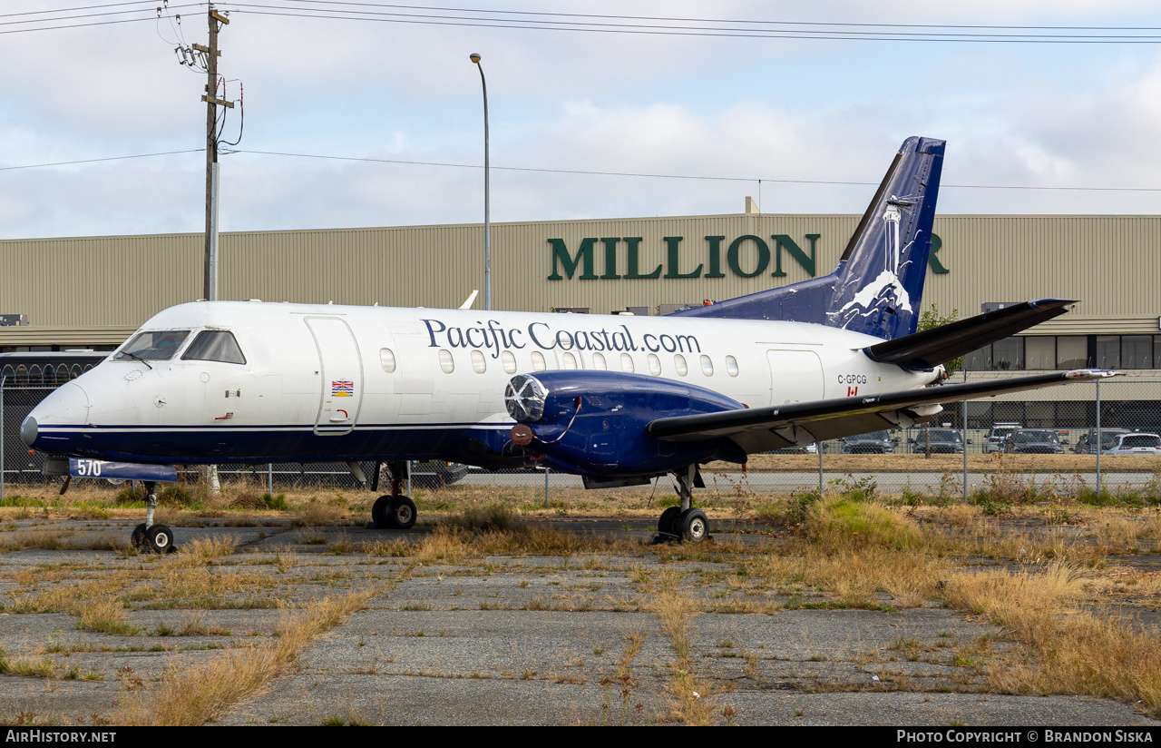 Aircraft Photo of C-GPCG | Saab-Fairchild SF-340A | Pacific Coastal Airlines | AirHistory.net #492356