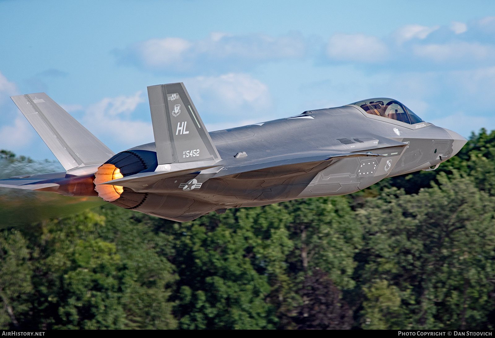 Aircraft Photo of 18-5452 / AF18-5452 | Lockheed Martin F-35A Lightning II | USA - Air Force | AirHistory.net #492359