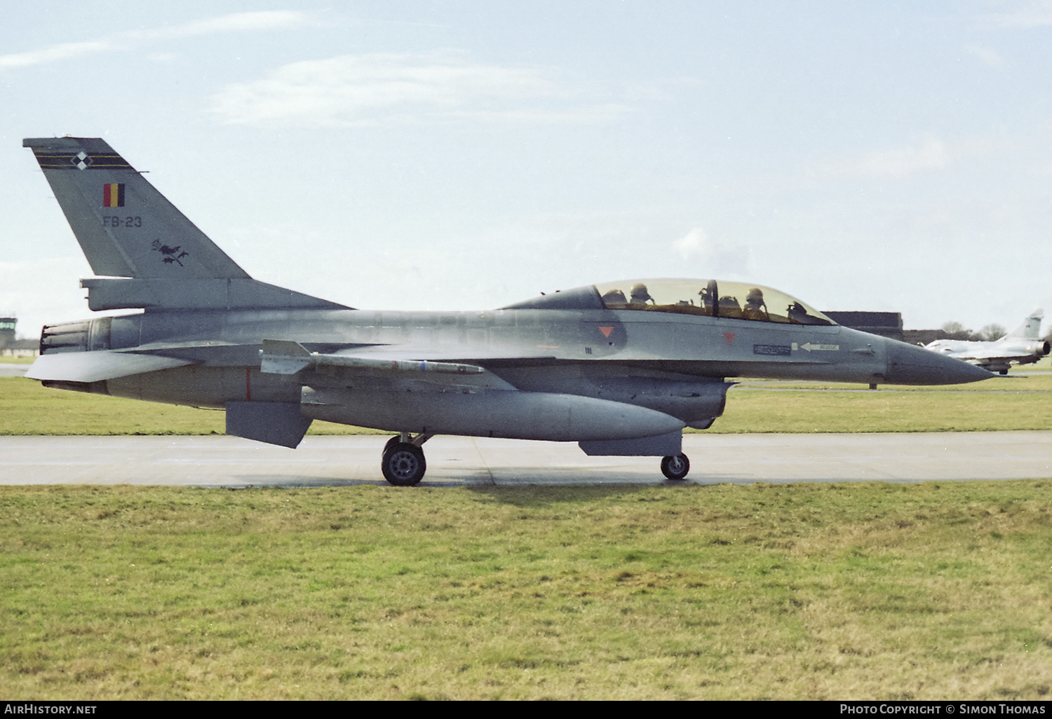 Aircraft Photo of FB-23 | General Dynamics F-16B Fighting Falcon | Belgium - Air Force | AirHistory.net #492370