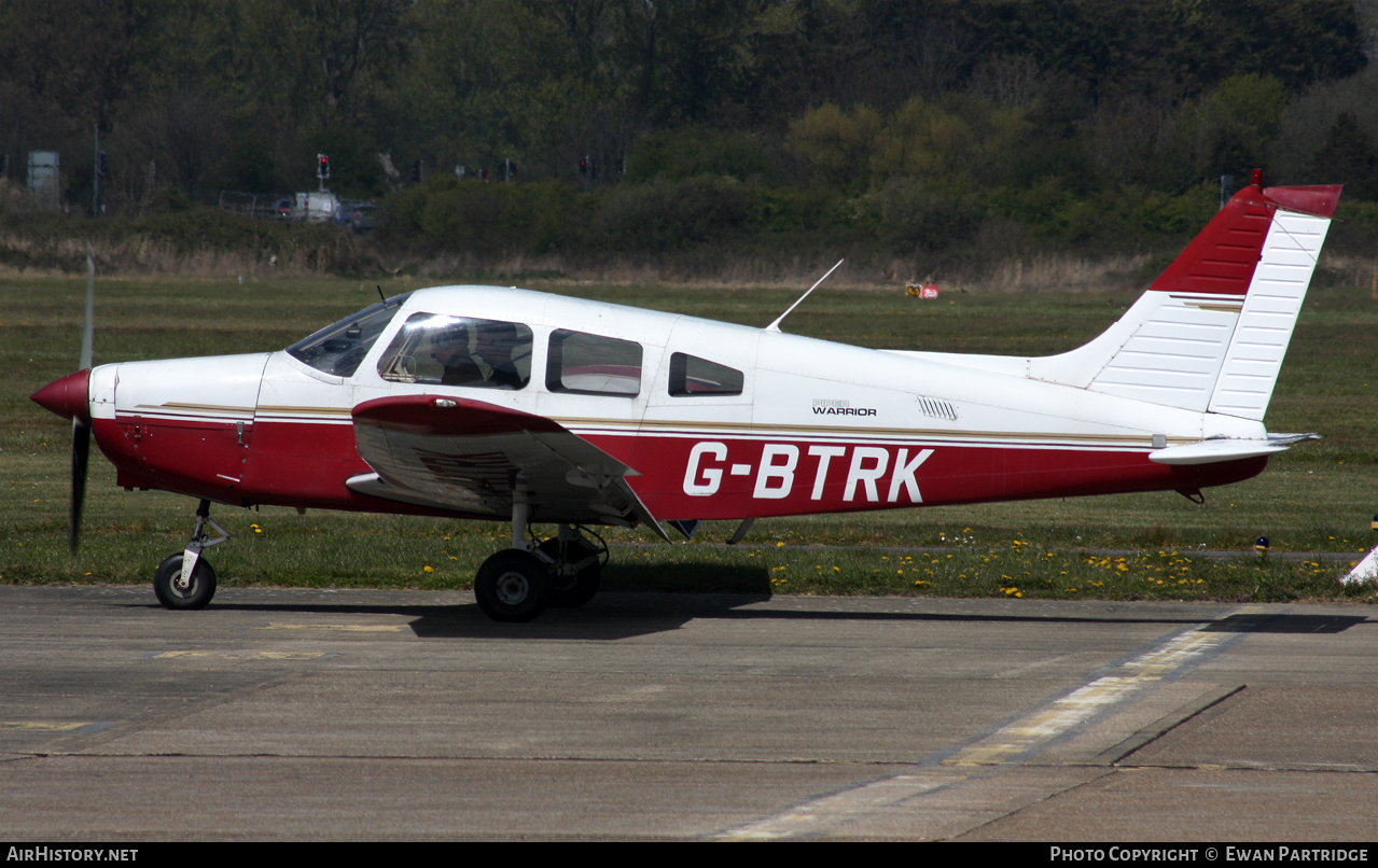 Aircraft Photo of G-BTRK | Piper PA-28-161 Cherokee Warrior II | AirHistory.net #492379