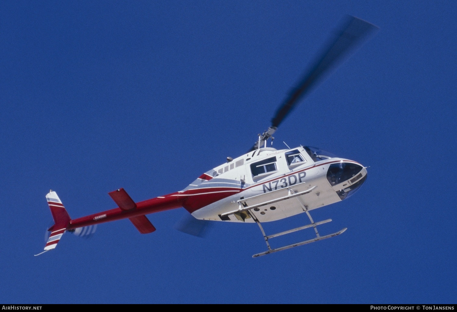 Aircraft Photo of N73DP | Bell 206B-3 JetRanger III | AirHistory.net #492386