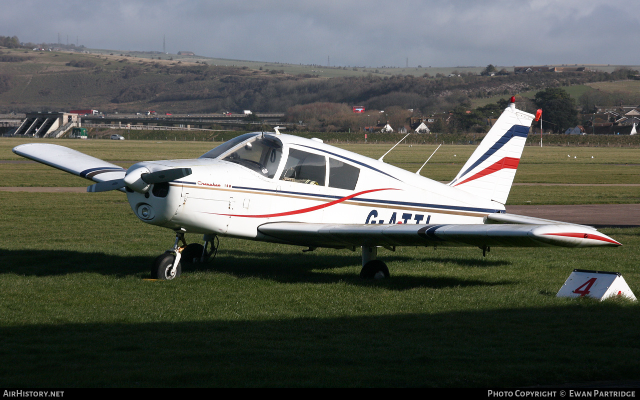 Aircraft Photo of G-ATTI | Piper PA-28-140 Cherokee | AirHistory.net #492395