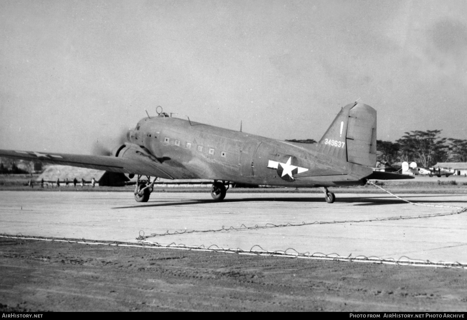 Aircraft Photo of 43-49637 / 349637 | Douglas C-47B Skytrain | USA - Air Force | AirHistory.net #492431