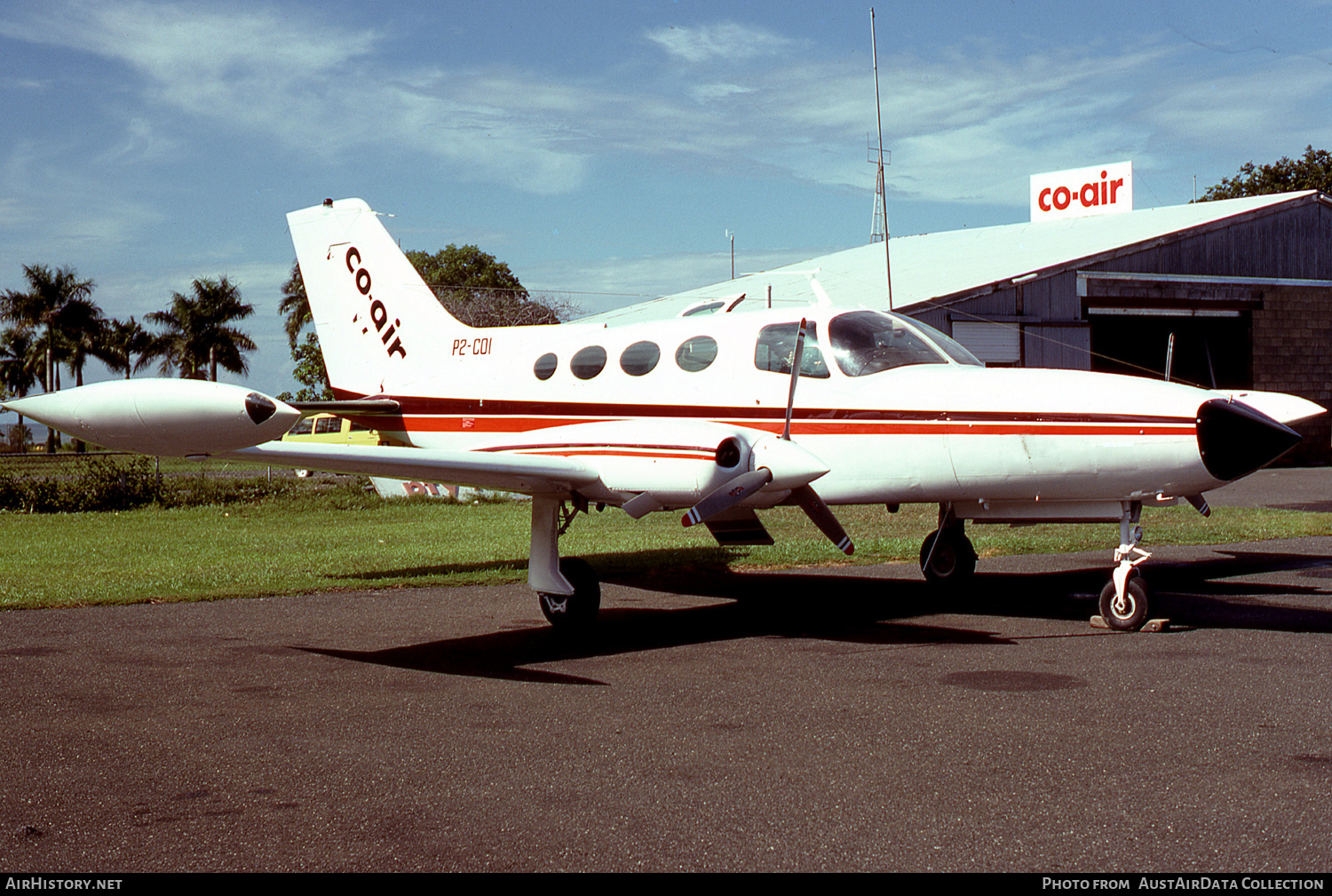 Aircraft Photo of P2-COI | Cessna 402B | Co-Air | AirHistory.net #492438