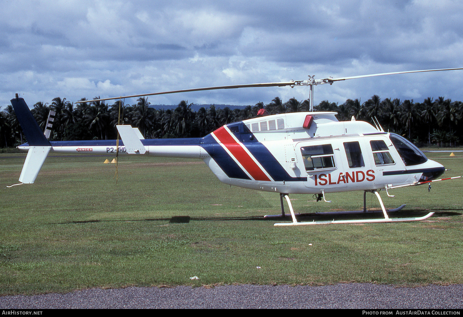 Aircraft Photo of P2-IHD | Bell 206L-3 LongRanger III | Islands Aviation | AirHistory.net #492439